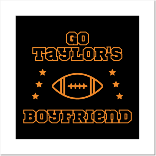 Go Taylor's Boyfriend Football Fan 87 Posters and Art